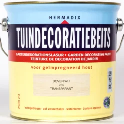 Hermadix Tuindecoratiebeits Dover Wit 2,5 L