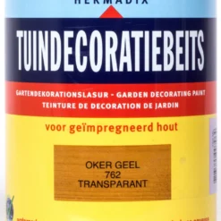 Hermadix Tuindecoratiebeits Oker Geel 750 Ml