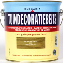 Hermadix Tuindecoratiebeits Groen Naturel 2,5 L