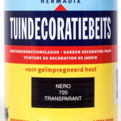 Hermadix Tuindecoratiebeits Zwart 750 Ml
