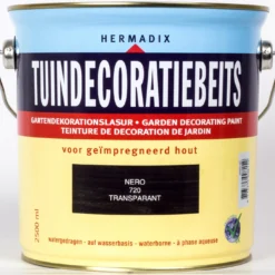 Hermadix Tuindecoratiebeits Zwart 2,5 L