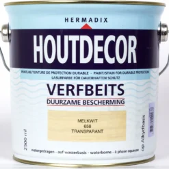 Hermadix Houtdecor Melkwit 2,5 L
