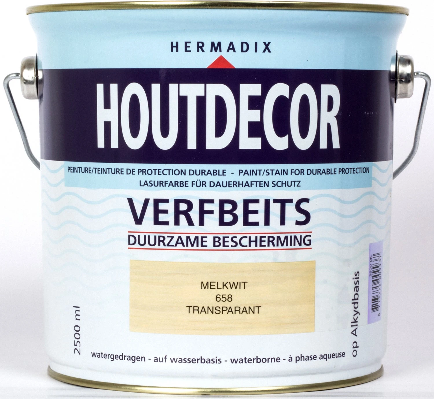Hermadix Houtdecor Melkwit 2,5 L 3 Hermadix Houtdecor Melkwit 2,5 L