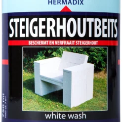 Hermadix Steigerhoutbeits Whitewash 750 Ml