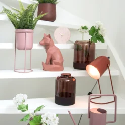 Leitmotiv Tafellamp Enchant Bruin 30 X 12,5 X 20 Cm -Goedkope Hof Liefde Winkel 8714302659447 2 1