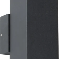 KS Verlichting Wandlamp Kelvin Up & Down Zwart 9,5 X 6 X 19,5 Cm