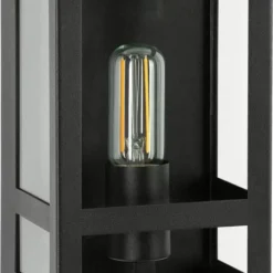 KS Verlichting Wandlamp City Zwart 15 X 12 X 23 Cm