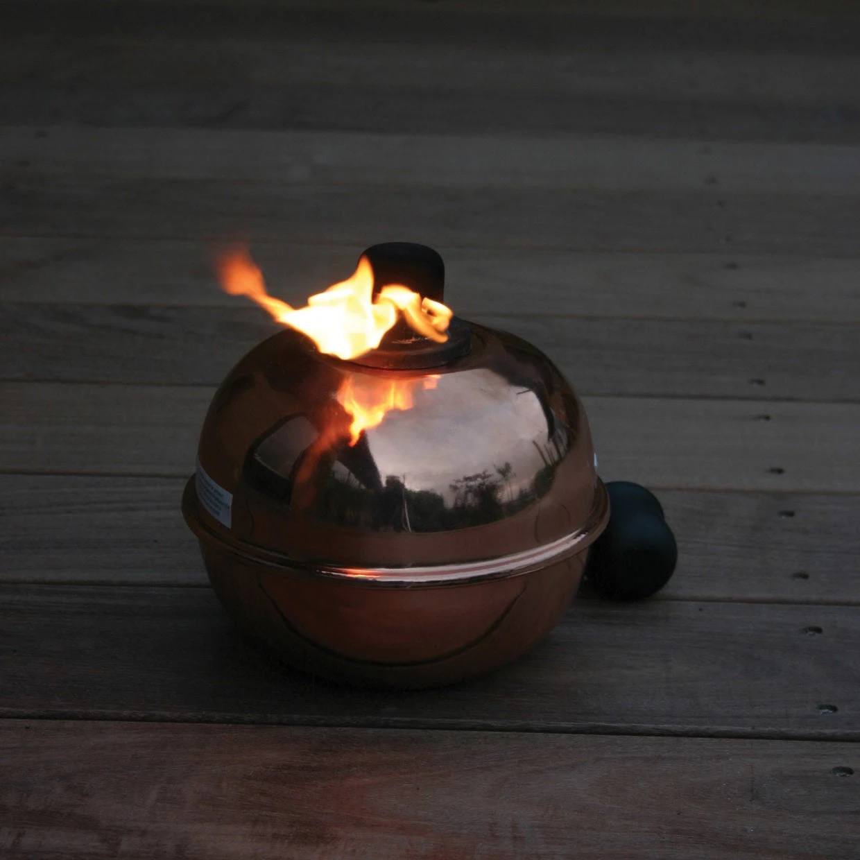 Esschert Design Olielamp Fancy Flames Koper D 20 H 20,7 Cm 6 Esschert Design Olielamp Fancy Flames Koper D 20 H 20,7 Cm - Afbeelding 4