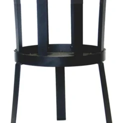 Esschert Design Zweedse Fakkelhouder Fancy Flames Zwart 31,5 X 28 X 40,1 Cm