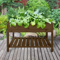 Esschert Design Kweekbak Verhoogd Bruin 118,8 X 78,8 X 78 Cm -Goedkope Hof Liefde Winkel 8714982185793 1