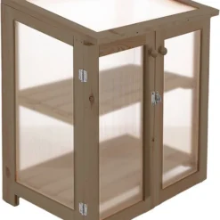 Esschert Design Kweekkas Verhoogd Bruin 69,4 X 54 X 85 Cm -Goedkope Hof Liefde Winkel 8714982185854 4