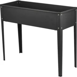 Intratuin Kweekbak Zwart 95 X 25 X 82 Cm