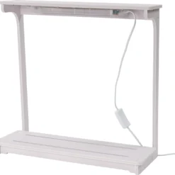 Intratuin Kweeklamp Wit Met LED Verlichting 48 X 20 X 47 Cm