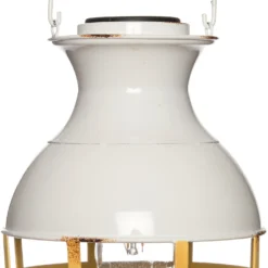 Intratuin Solar Hanglamp Wit / Geel 20,5 X 20,5 X 25 Cm