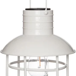 Intratuin Solar Hanglamp Wit 22 X 22 X 33 Cm