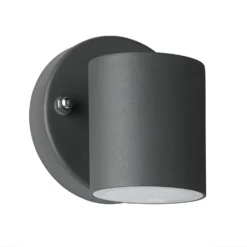Intratuin Wandlamp Metis Grijs 9,5 X 8,5 X 8,5 Cm
