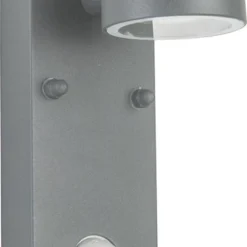 Intratuin Wandlamp Thebe Sensor Grijs 11 X 6,8 X 16,3 Cm