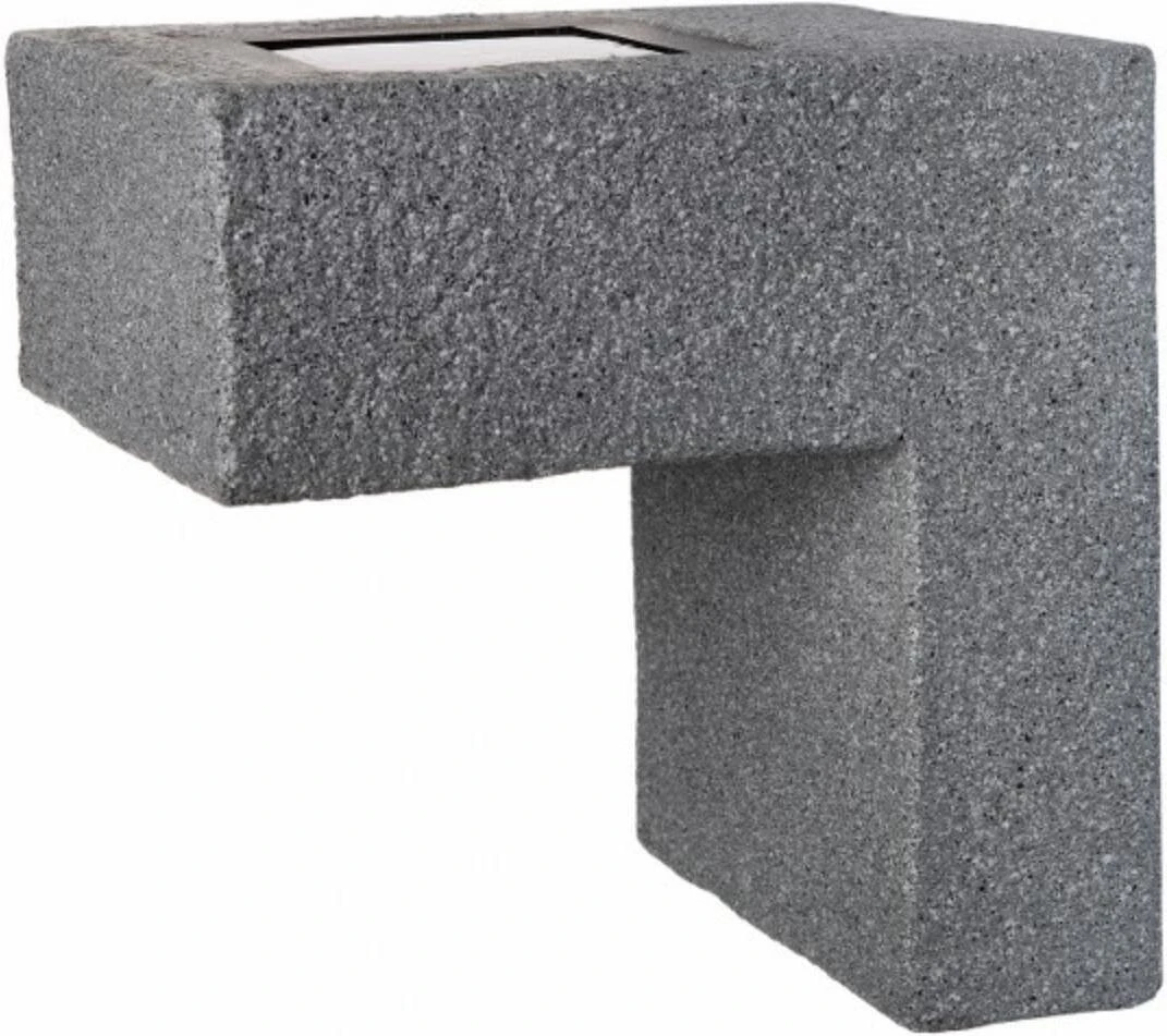 Intratuin LED Solar Wandlamp Thor 14 X 10,5 X 13 Cm 3 Intratuin LED Solar Wandlamp Thor 14 X 10,5 X 13 Cm