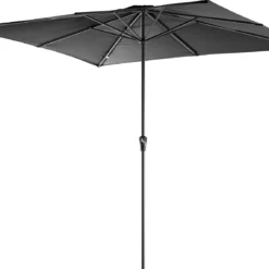Intratuin Parasol Pallini Zwart 80+UV 280 X 280 Cm