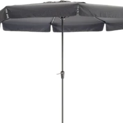 Intratuin Parasol Chios Grijs 80+UV D 350 Cm