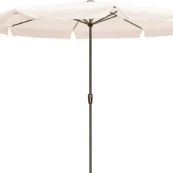 Intratuin Parasol Chios Wit 80+UV D 350 Cm