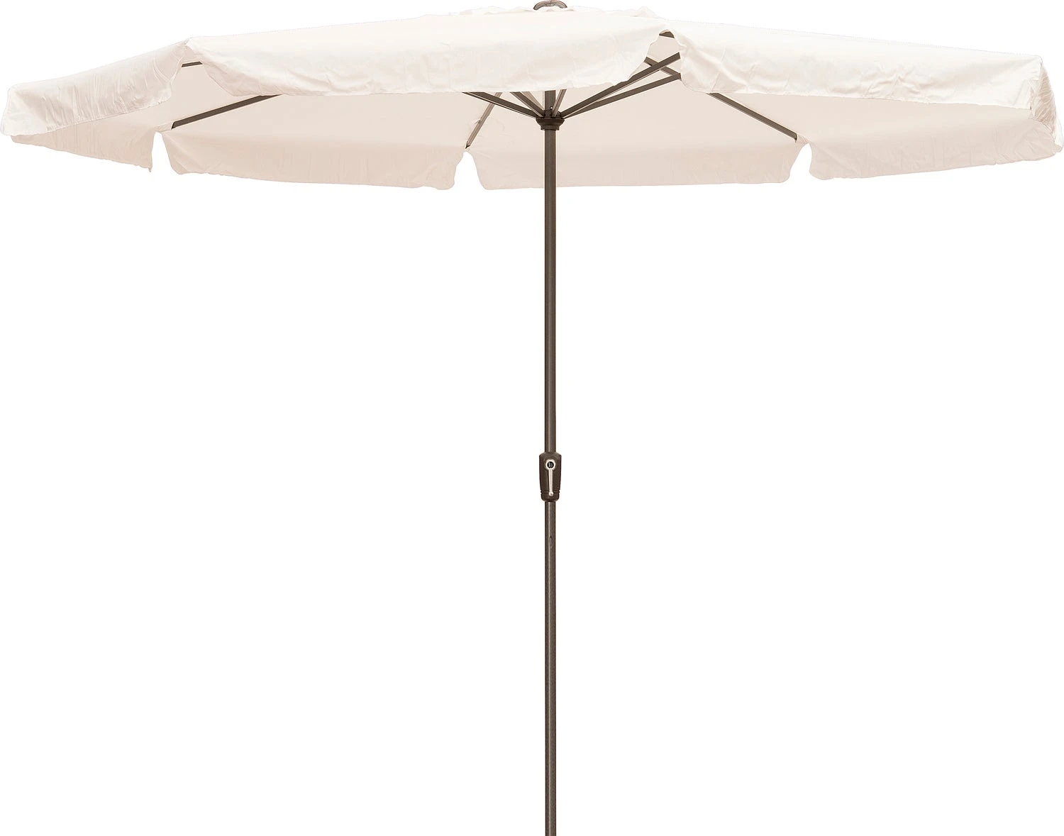 Intratuin Parasol Chios Wit 80+UV D 350 Cm 3 Intratuin Parasol Chios Wit 80+UV D 350 Cm
