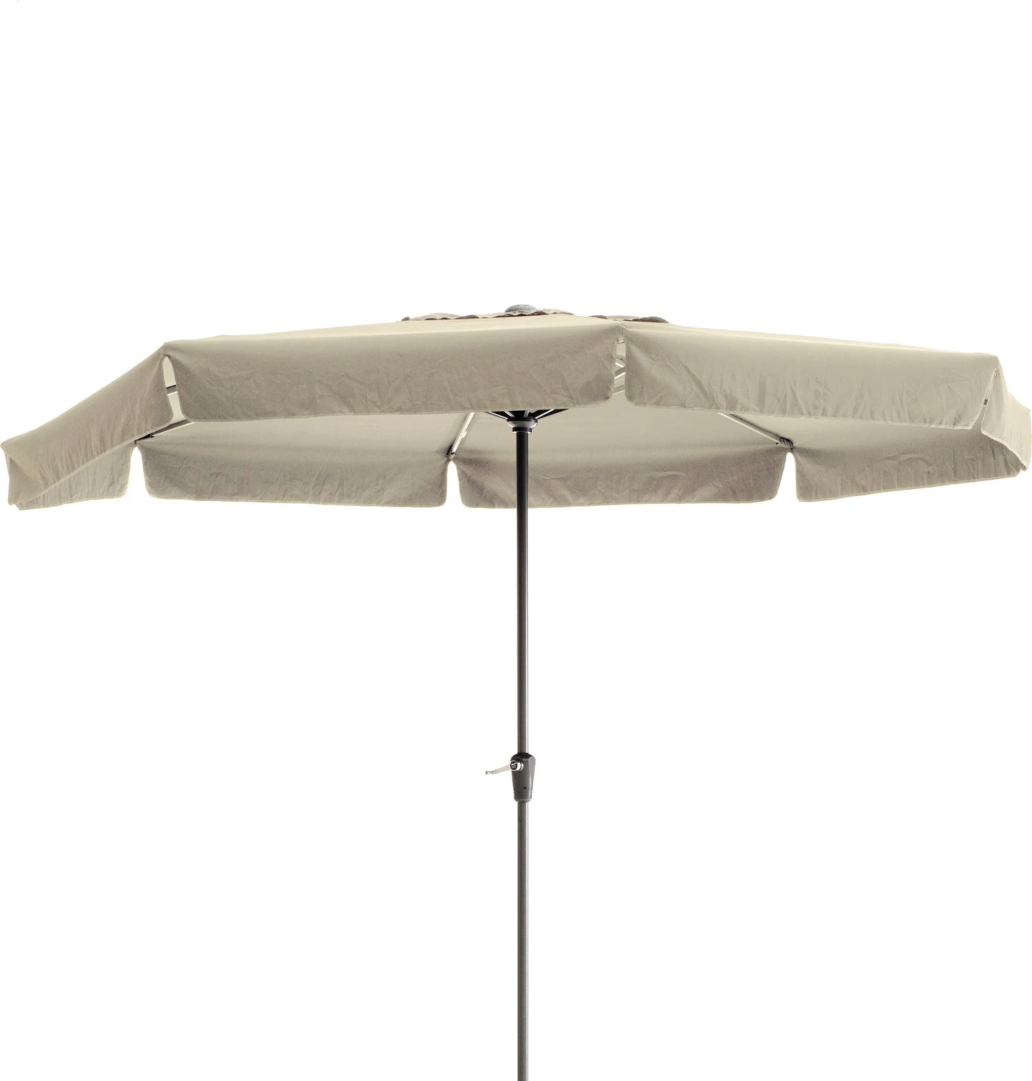 Intratuin Parasol Chios Taupe 80+UV D 350 Cm 3 Intratuin Parasol Chios Taupe 80+UV D 350 Cm