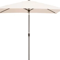 Intratuin Parasol Cadiz Wit 80+UV 300 X 200 Cm