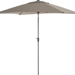 Intratuin Parasol Cadiz Taupe 80+UV 300 X 200 Cm