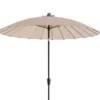 Intratuin Parasol Shanghai Taupe 80+UV D 300 Cm 1 Intratuin Parasol Shanghai Taupe 80+UV D 300 Cm -Goedkope Hof Liefde Winkel 8717263950745 1 1