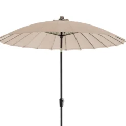 Intratuin Parasol Shanghai Taupe 80+UV D 300 Cm