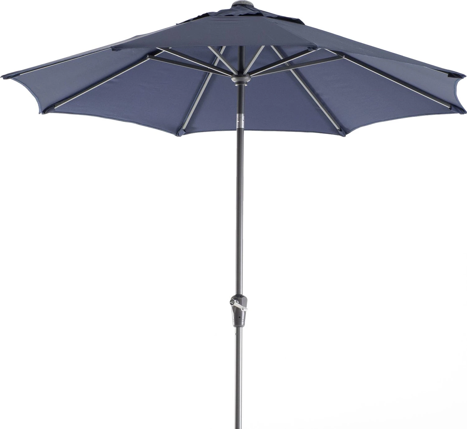 Intratuin Parasol Trinidad Blauw 80+UV D 300 Cm 3 Intratuin Parasol Trinidad Blauw 80+UV D 300 Cm