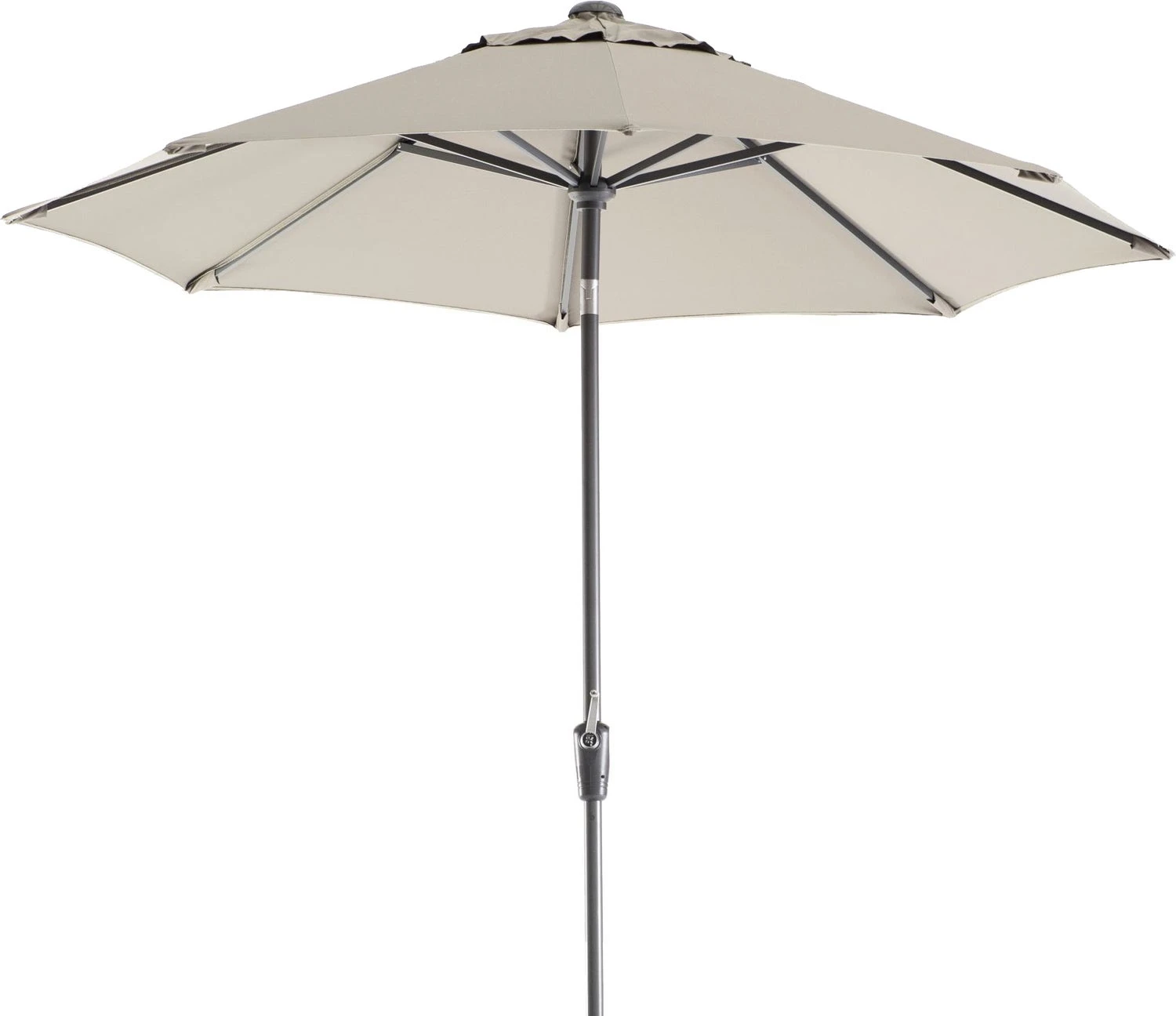 Intratuin Parasol Trinidad Crème 80+UV D 250 Cm 3 Intratuin Parasol Trinidad Crème 80+UV D 250 Cm