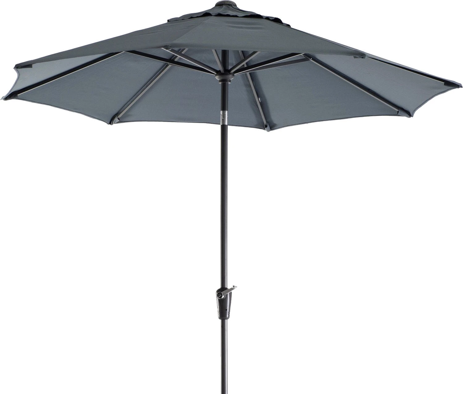 Intratuin Parasol Trinidad Grijs 80+UV D 250 Cm 3 Intratuin Parasol Trinidad Grijs 80+UV D 250 Cm