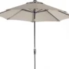Intratuin Parasol Trinidad Taupe 80+UV D 250 Cm -Goedkope Hof Liefde Winkel 8717263951216 1
