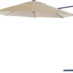 Intratuin Zweefparasol Xabia Taupe 80+UV D 300 Cm