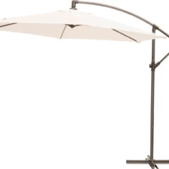 Intratuin Zweefparasol Milano D 300 Cm Wit
