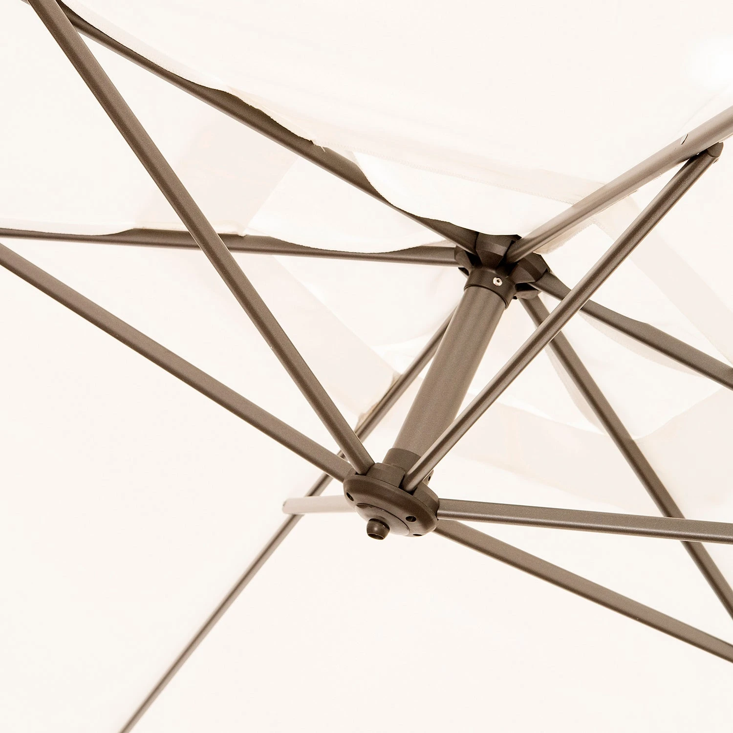 Intratuin Zweefparasol Milano D 300 Cm Wit 4 Intratuin Zweefparasol Milano D 300 Cm Wit - Afbeelding 2