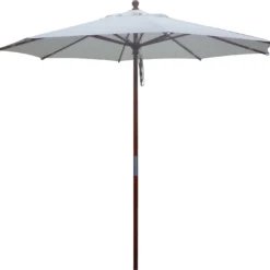 Intratuin Parasol Napoli Blauw 80+UV D 300 Cm