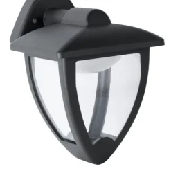 Intratuin Wandlamp Sava Antraciet Neerwaarts 19,7 X 17,1 X 23,7 Cm