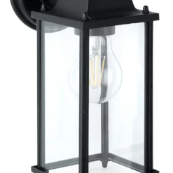 Intratuin Wandlamp Mira Zwart 15 X 10,5 X 29,3 Cm