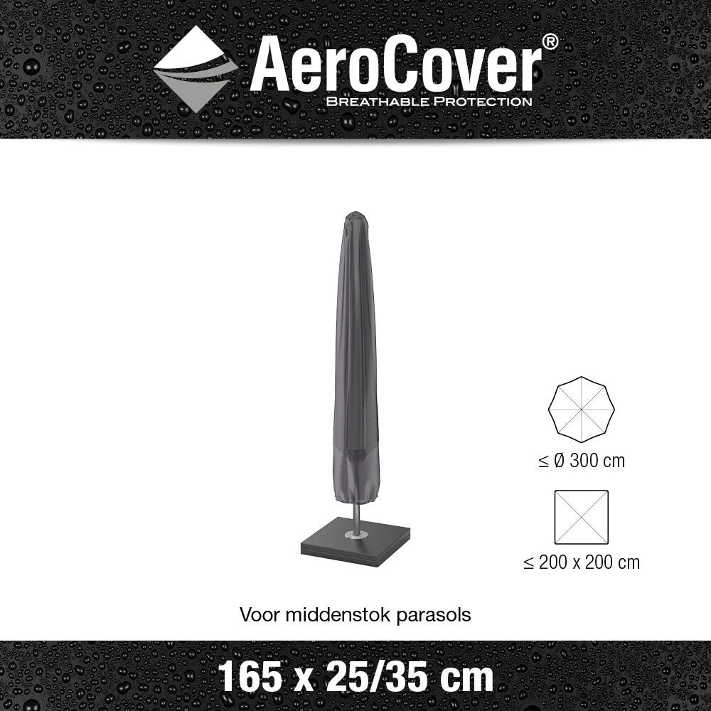 AeroCover Parasolhoes 165 X 25 X 35 Cm 5 AeroCover Parasolhoes 165 X 25 X 35 Cm - Afbeelding 3
