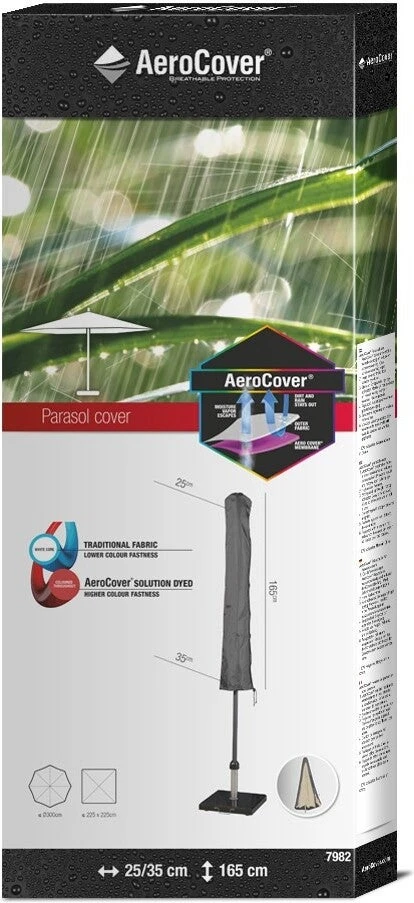 AeroCover Parasolhoes 165 X 25 X 35 Cm 6 AeroCover Parasolhoes 165 X 25 X 35 Cm - Afbeelding 4