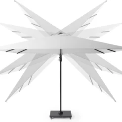 Platinum Zweefparasol Challenger T2 Antraciet UPF30+ 300 X 300 X 255 Cm -Goedkope Hof Liefde Winkel 8717591772651 3