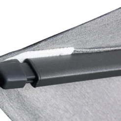 Platinum Zweefparasol Challenger T2 Antraciet UPF30+ 300 X 300 X 255 Cm -Goedkope Hof Liefde Winkel 8717591772651 4