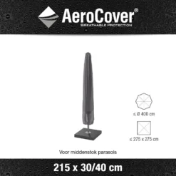 AeroCover Parasolhoes 215 X 30 X 40 Cm 12 AeroCover Parasolhoes 215 X 30 X 40 Cm -Goedkope Hof Liefde Winkel 8717591779193 2