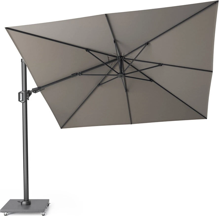 Platinum Zweefparasol Challenger T2 Antraciet 50+UV 300 X 300 X 255 Cm 3 Platinum Zweefparasol Challenger T2 Antraciet 50+UV 300 X 300 X 255 Cm