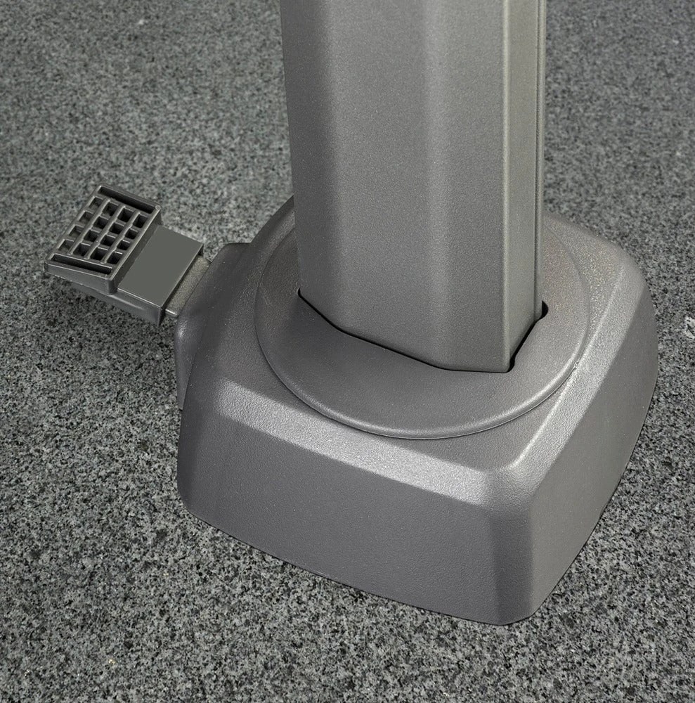 Platinum Zweefparasol Challenger T2 Antraciet 50+UV 300 X 300 X 255 Cm 6 Platinum Zweefparasol Challenger T2 Antraciet 50+UV 300 X 300 X 255 Cm - Afbeelding 4