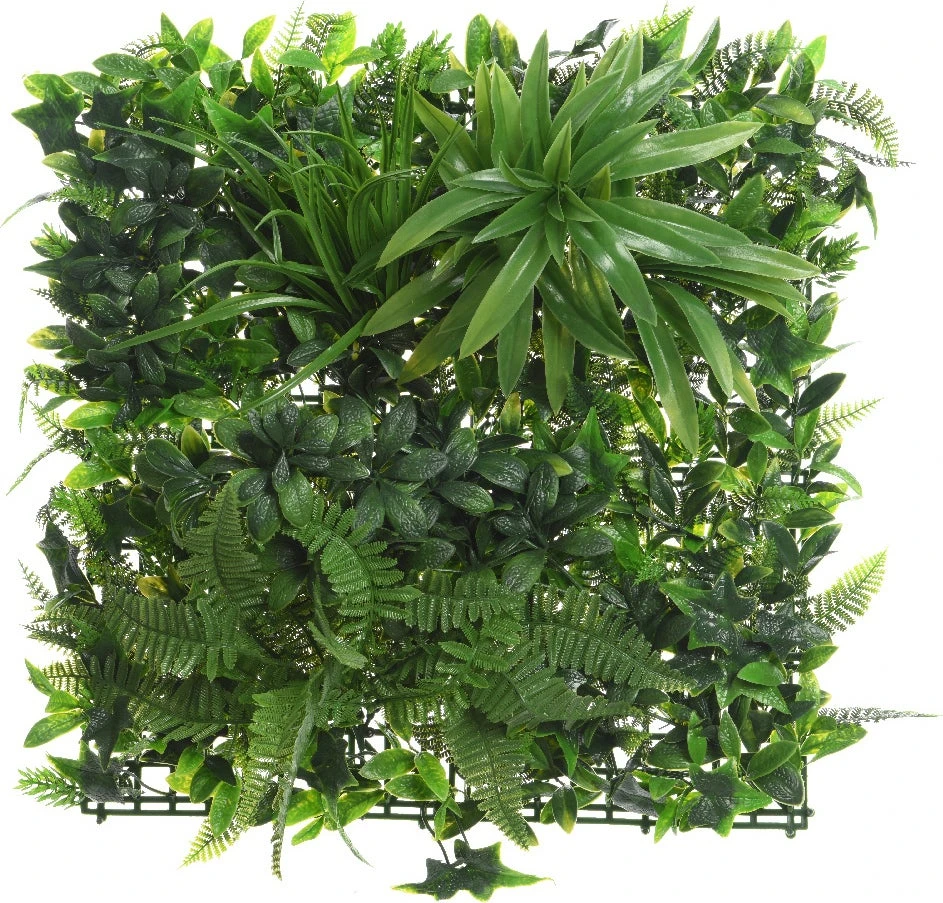 Decoris Blad Paneel Plastic 100 X 100 Cm Groen 3 Decoris Blad Paneel Plastic 100 X 100 Cm Groen