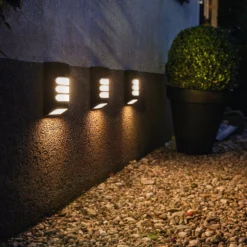 Luxform Lighting Solar Wandlamp Indiana Zwart 11 X 4,9 X 16 Cm -Goedkope Hof Liefde Winkel 8719099220993 3